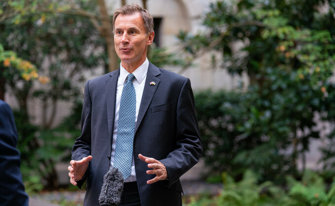 Jeremy Hunt will make Mansion House speech tonight. Credit: HM Treasury