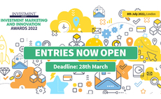 Enter now for the Investment Marketing & Innovation Awards 2022 